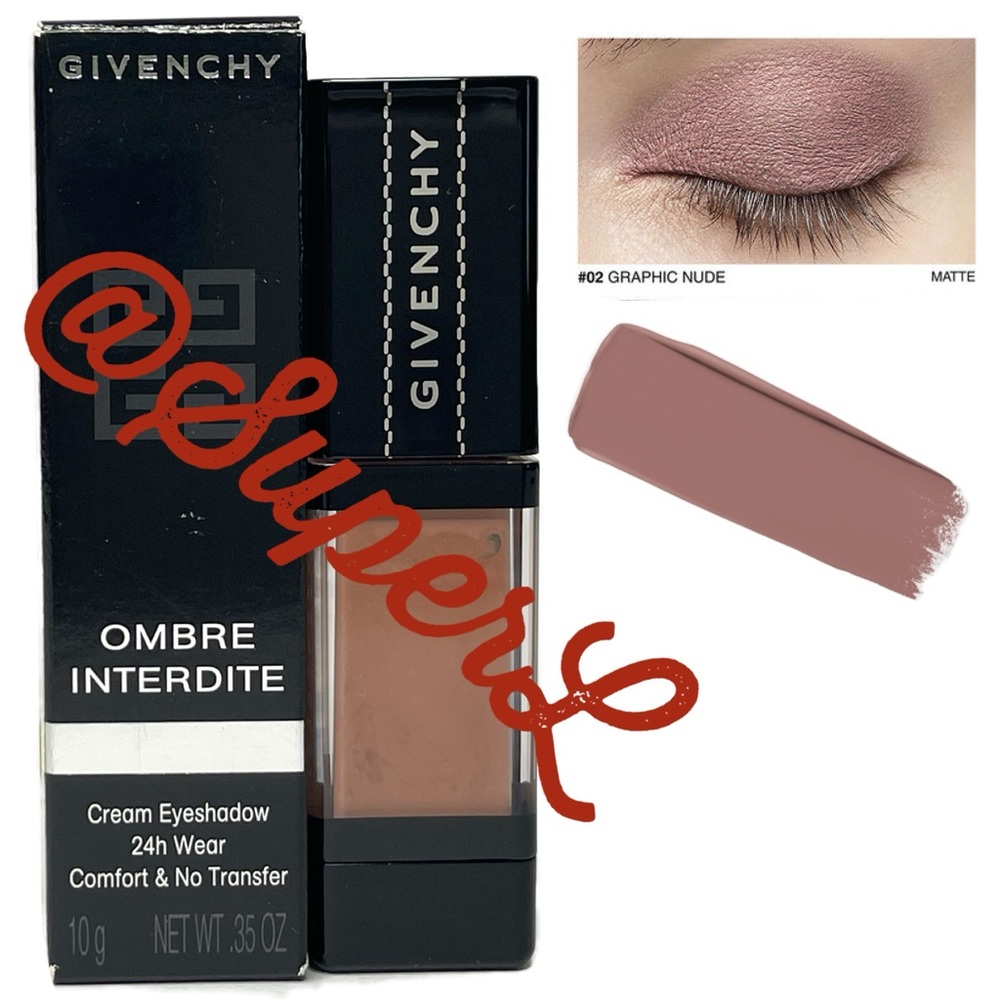 NEW Givenchy Ombre Interdite Cream Eyeshadow 02 Graphic Nude Eye Shadow